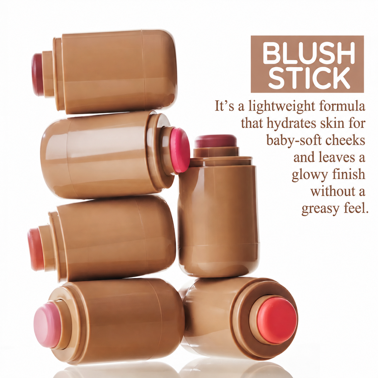 On-the-Go Blush Stick – Soft Glow Cheek & Lip Tint